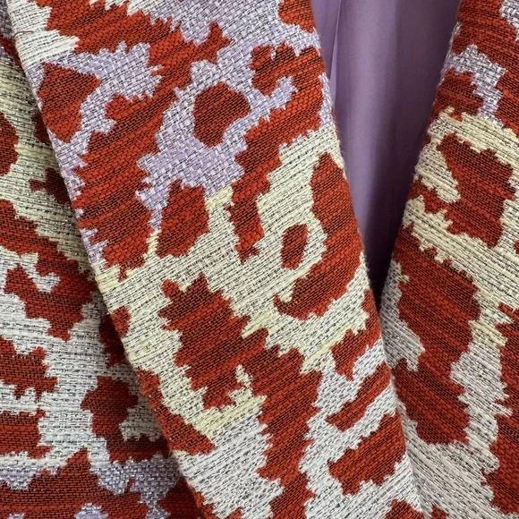 Smythe Red and Cream Patterned Blazer - Picture 4 of 8